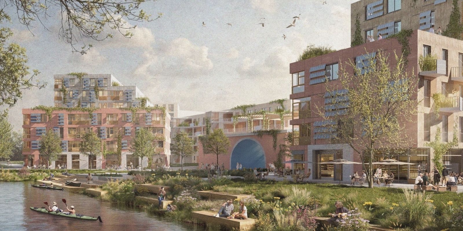 Wilhelmsburger Rathausviertel: So wird das nachhaltige Bauprojekt aussehen