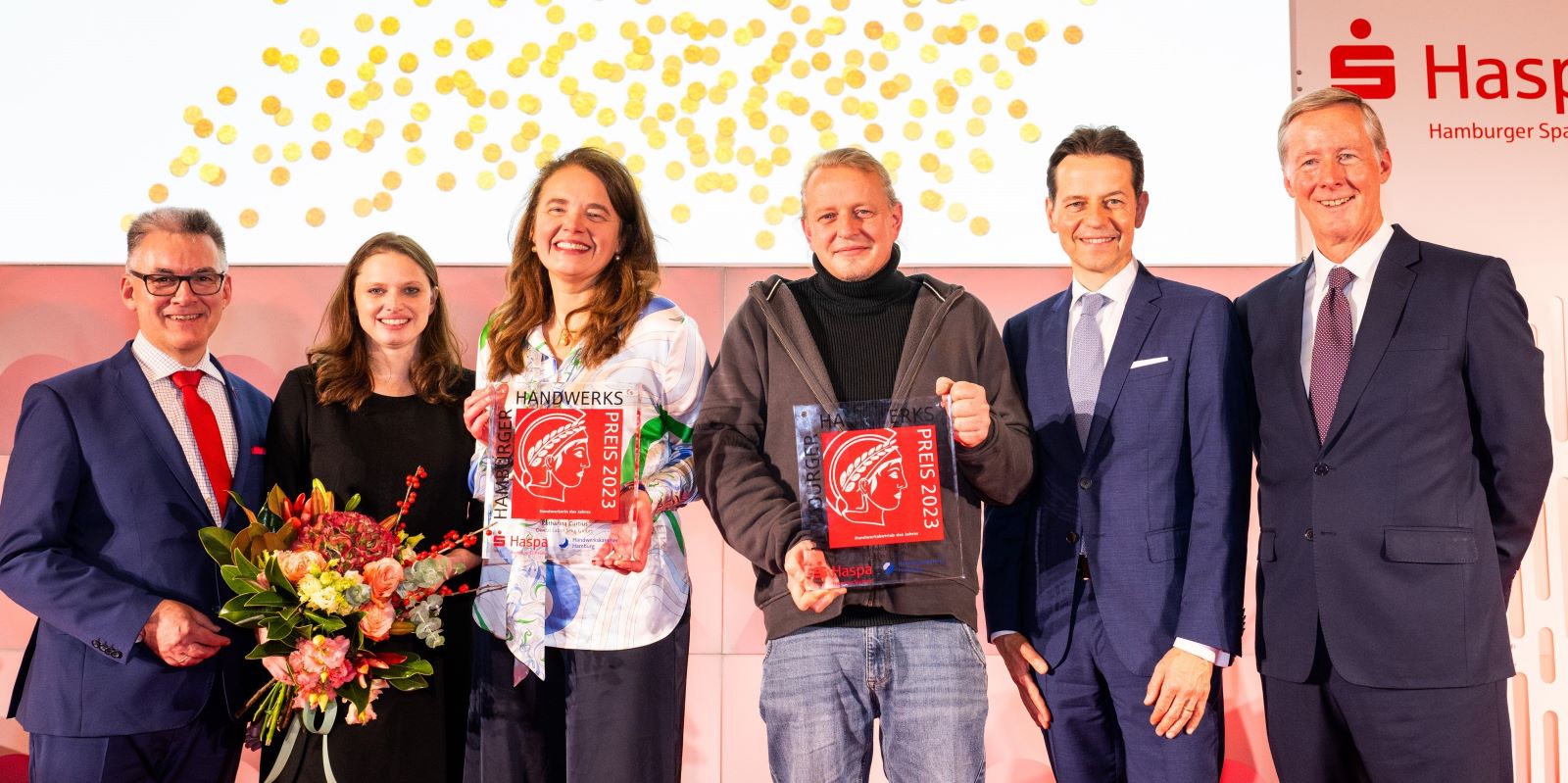 Siegerehrung beim Hndwerkspreis