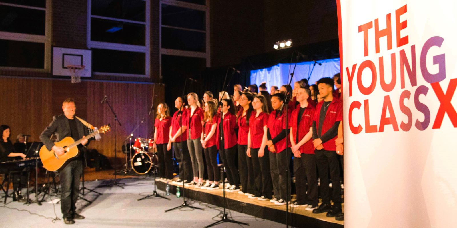 Werkstattkonzert der GSH: Die Sporthalle wird zum Konzertsaal