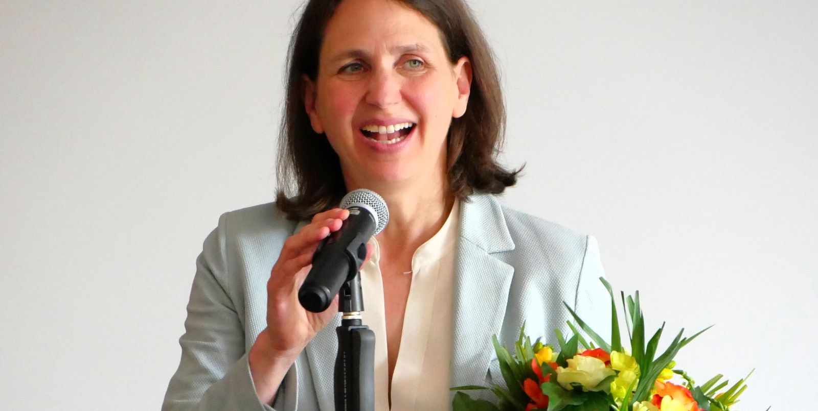 Hochrangiger Besuch am IKG: Schüler diskutieren mit Staatsrätin Liv Assmann