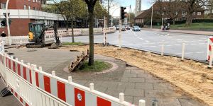 Endspurt an der Bremer Straße: Neuer Radweg erreicht die Harburger City
