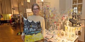 Viele Besucher kamen zum Start der Osterausstellung nach Heimfeld