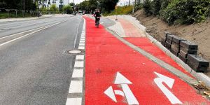 Harburgs modernste Fahrradkreuzung: Neuländer Knoten endlich fertig