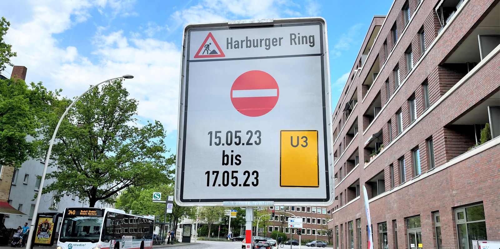 Harburger Ring: Ab heute für drei Tage Einbahnstraße