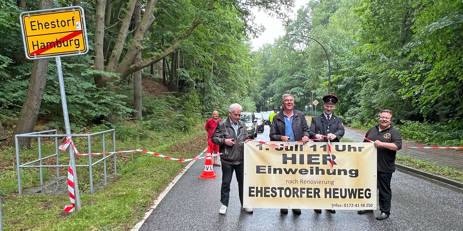 Nach rund fünf Jahren Bauzeit: Ehestorfer Heuweg ist wieder frei