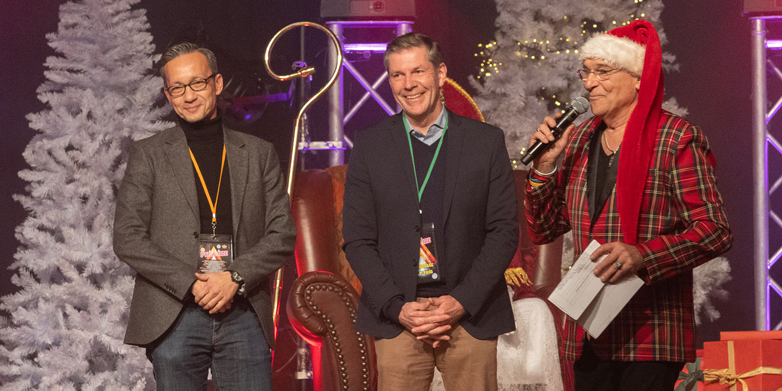 Auch Zuschauer zeigten sich bei der 37. Starpyramide spendabel