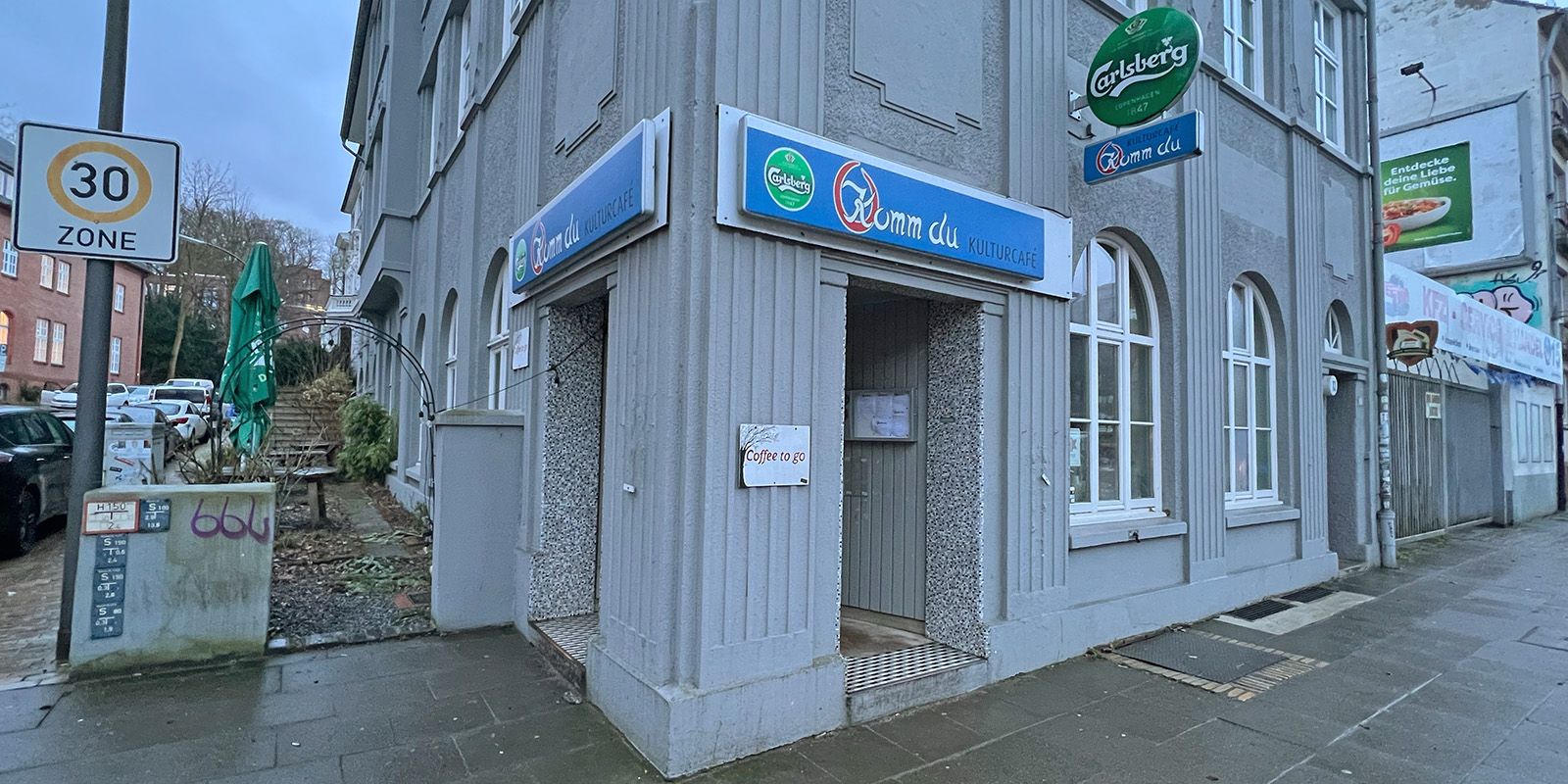 Das Kulturcafé "Komm du" hat Insolvenz angemeldet und ist geschlossen