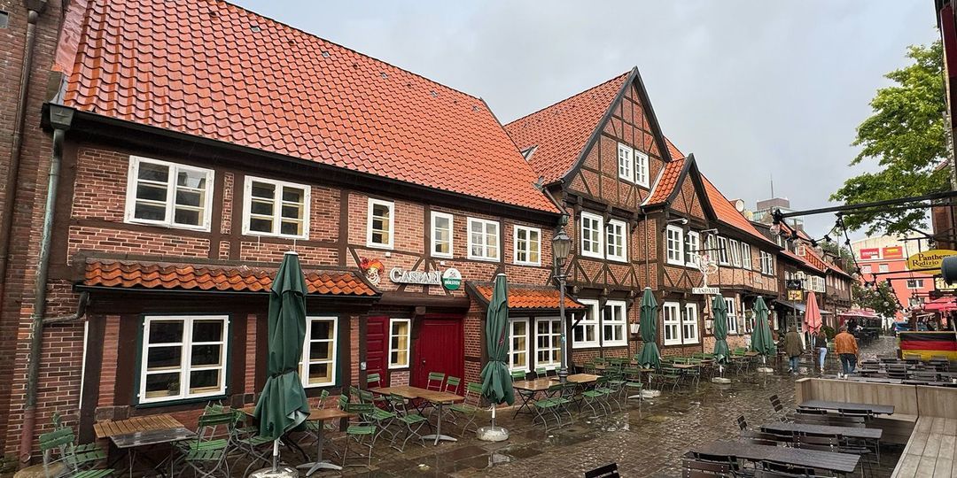 Das nach dem Feuer vorerst geschlossene Restaurant Caspari. Foto: zv