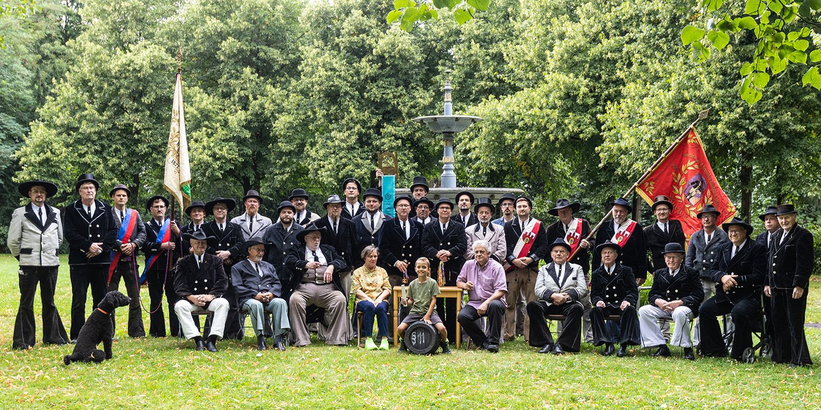 200 Jahre: Zünftig ging es am Kaiserbrunnen auf dem Schwarzenberg zu