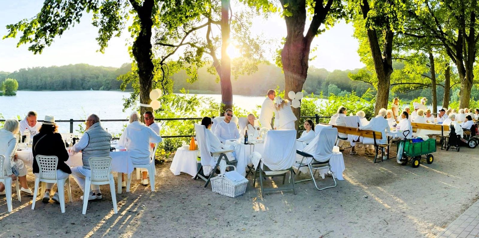Weißes Dinner: Das besondere Event an der Außenmühle findet zum 12. Mal statt