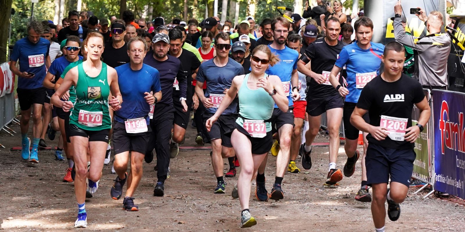Lauf-Event am 31. August: Einschränkungen durch den Rosengartenlauf