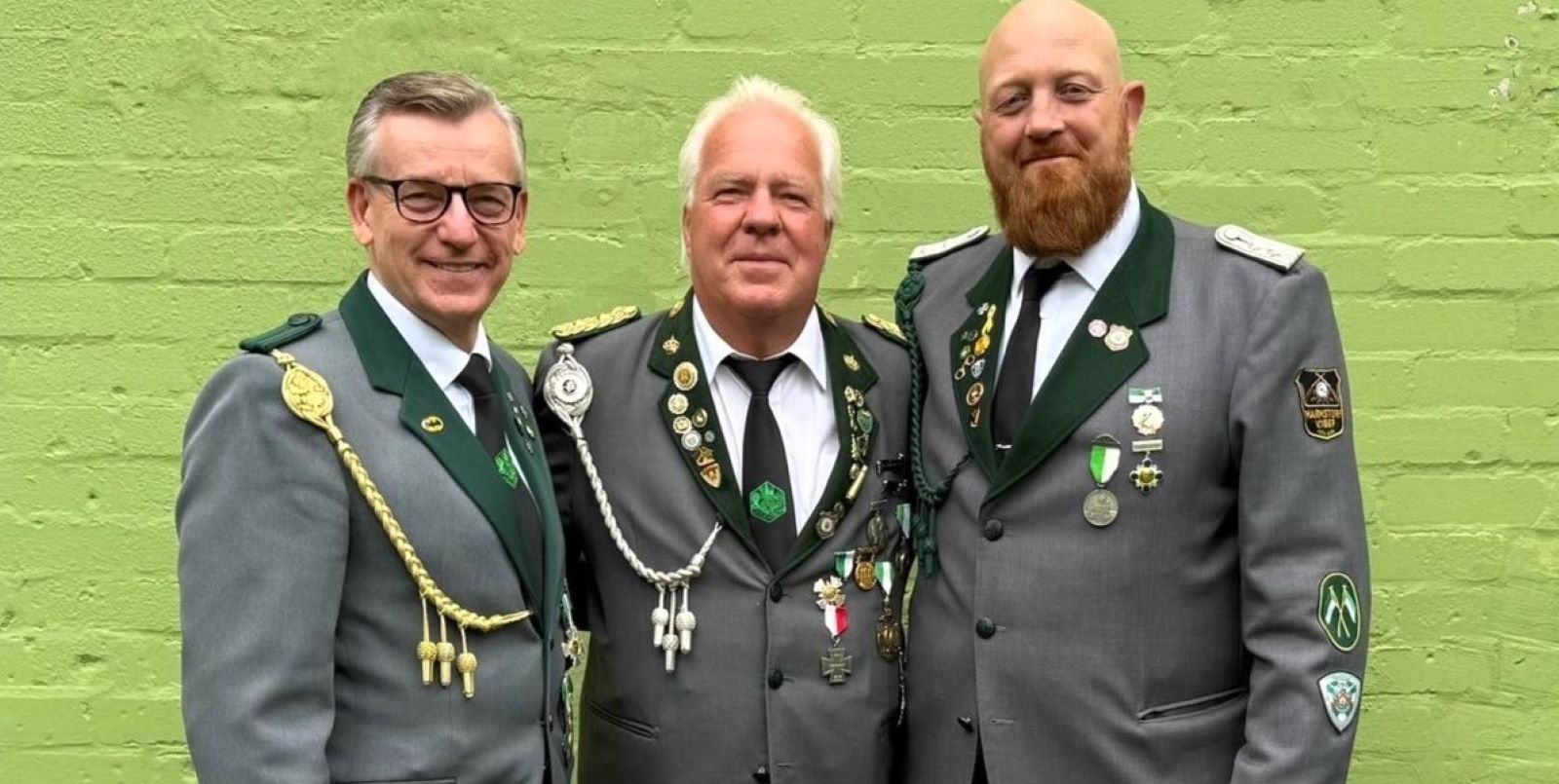 Vorsitzender ist jetzt Vizekönig: Helmut Franke schoss in Marmstorf den Vogel ab