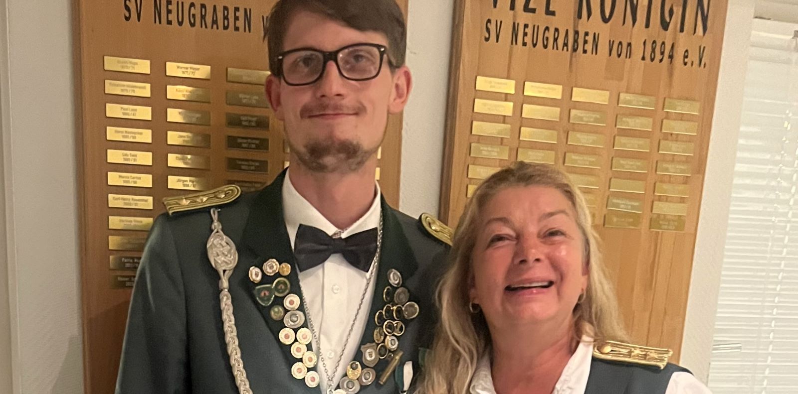 Dominik von Boden ist neuer Vizekönig beim SV Neugraben-Scheideholz