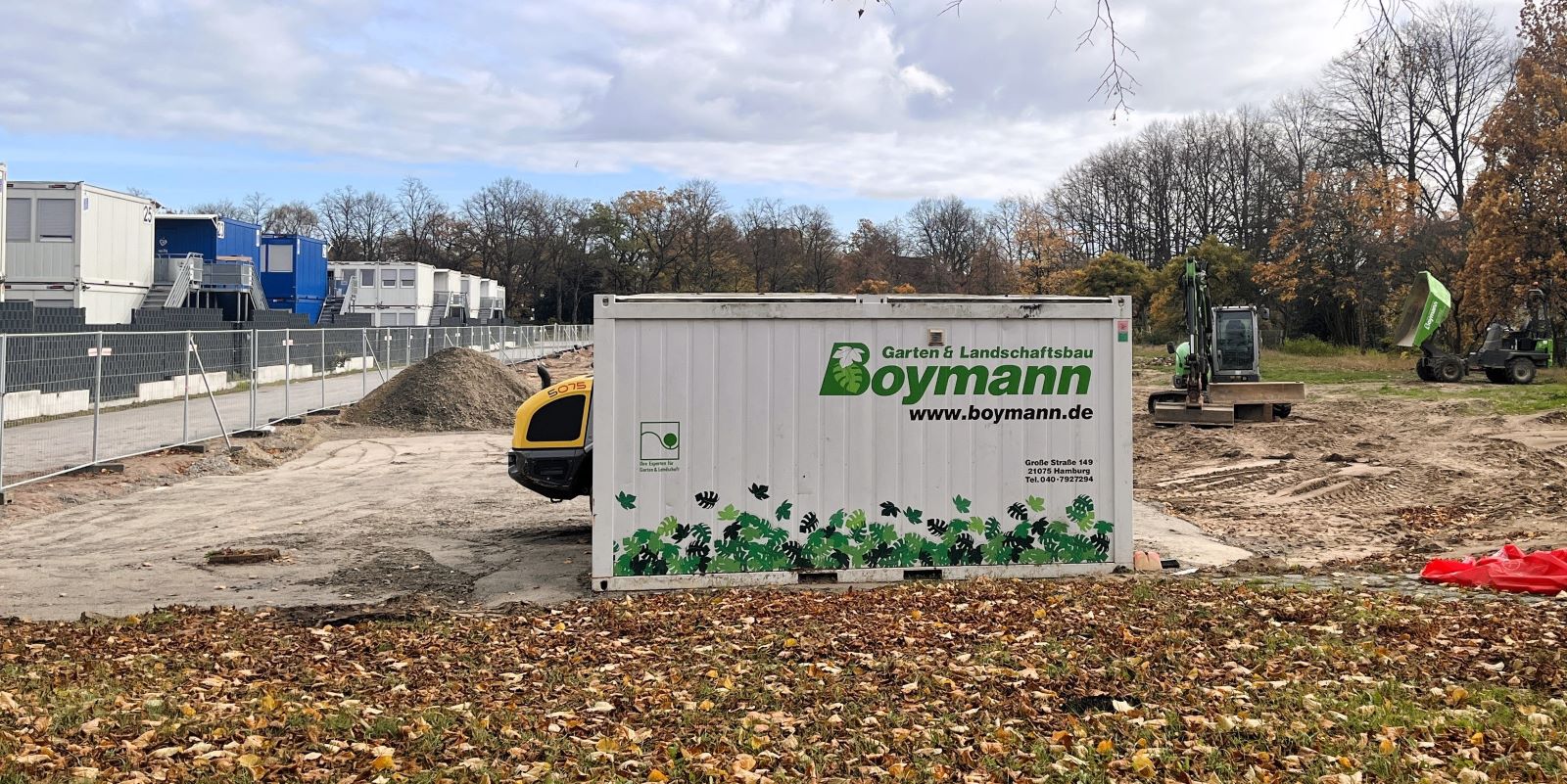 Harburgs neue Aktiv-Zone: Bauarbeiten auf Schwarzenberg haben begonnen