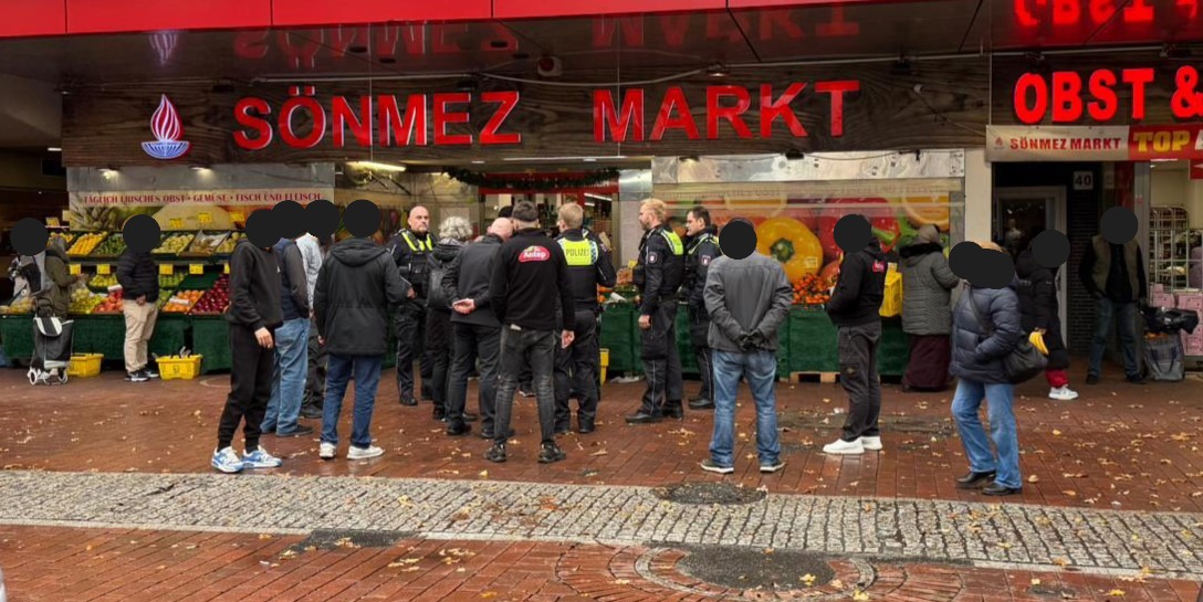 Der Supermarkt öffnete Sonnabend zunächst wieder - und wurde promt wieder dichtgemahcht. Foto: Lenthe-Medien