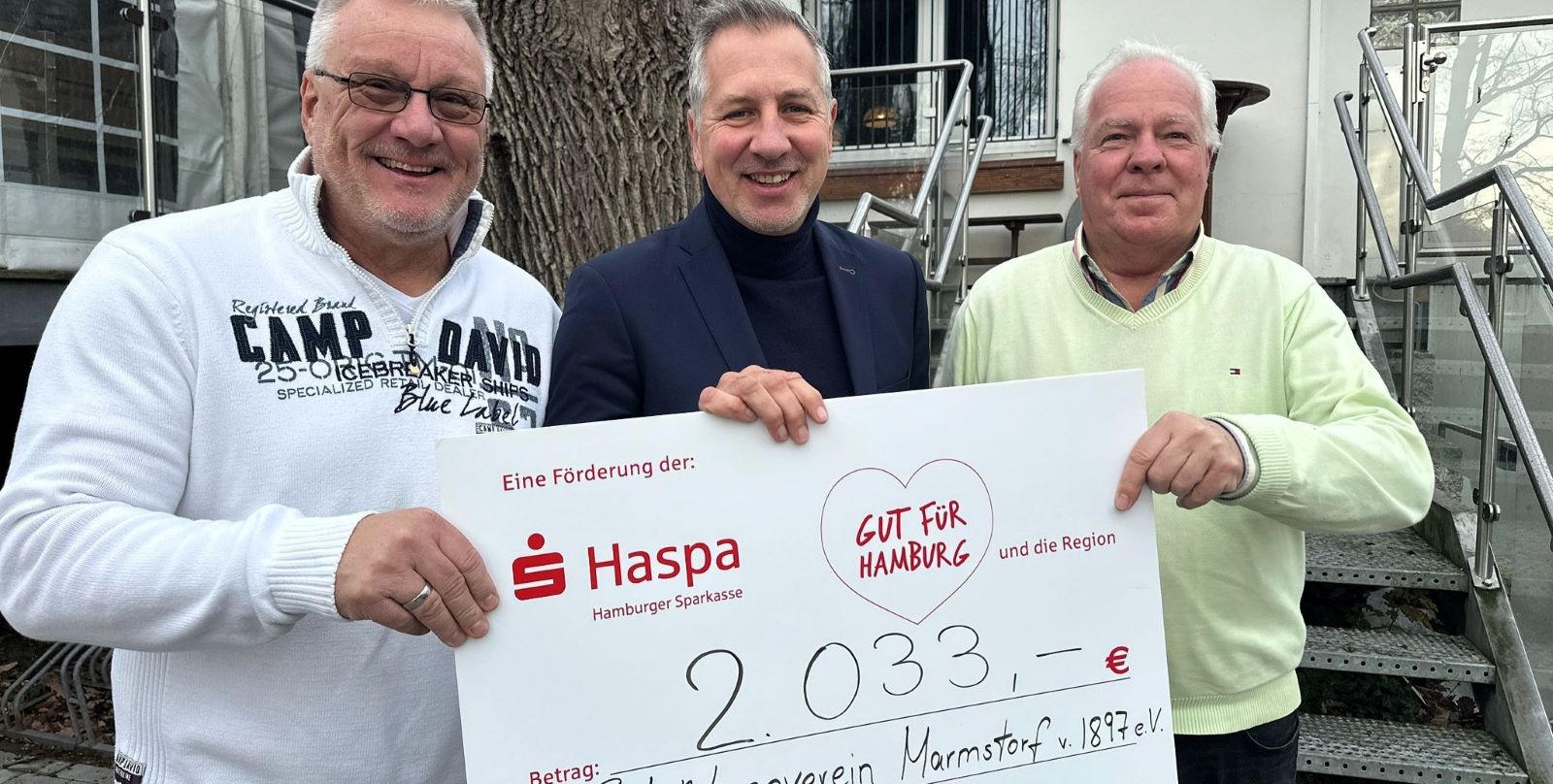 Barrierefreier Schießstand: SV Marmstorf erhält Spende für Aufzug-Zugang