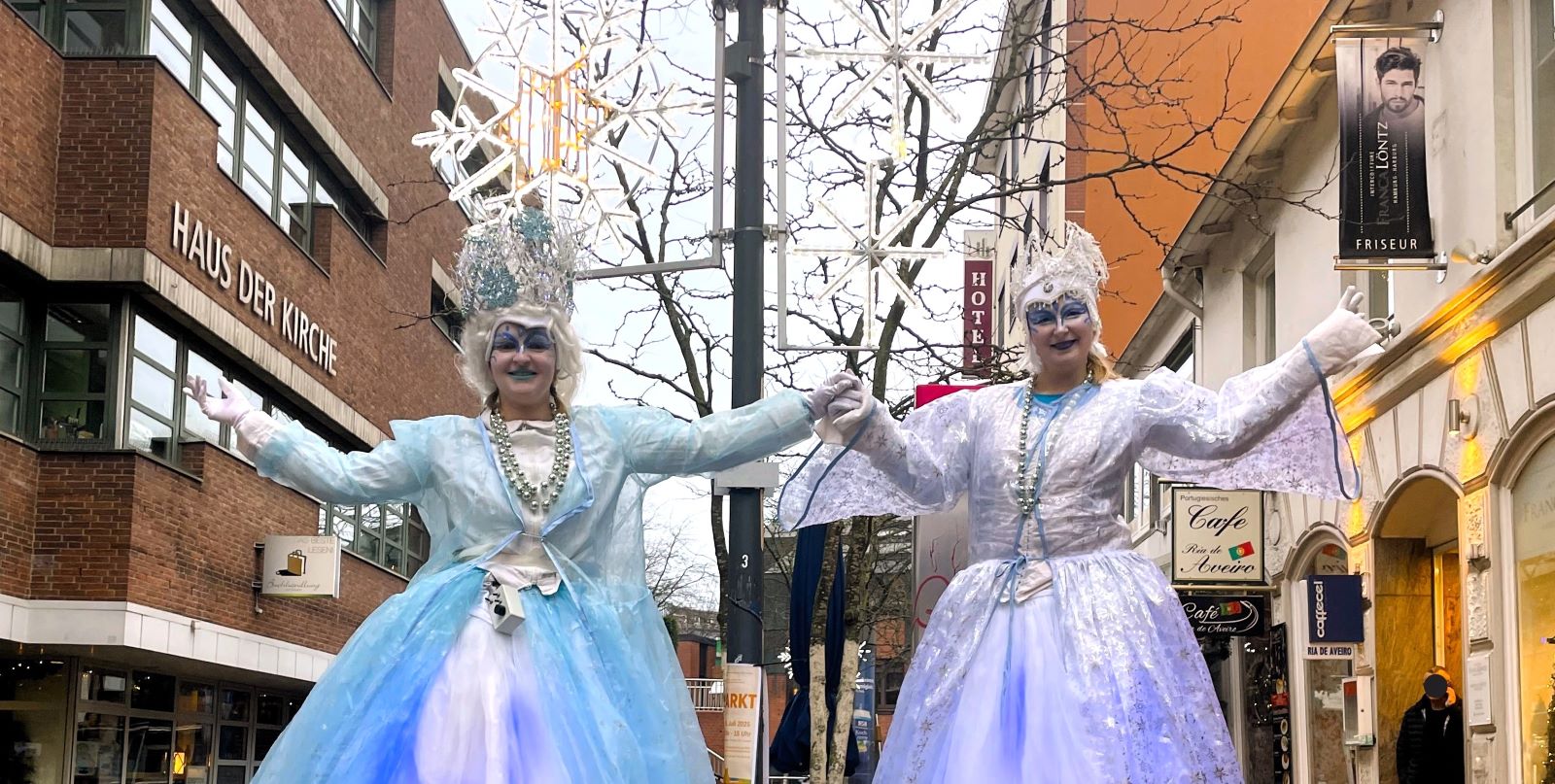 „HoHoHo Harburg“ verzauberte die Innenstadt mit stimmungsvollen Aktionen