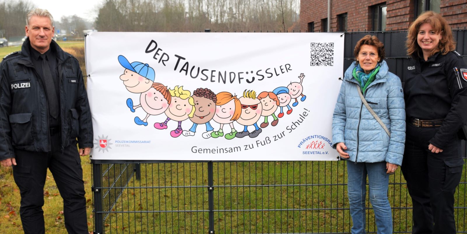 Der "Tausendfüssler" breitet sich aus: Verkehrsprävention an Grundschulen