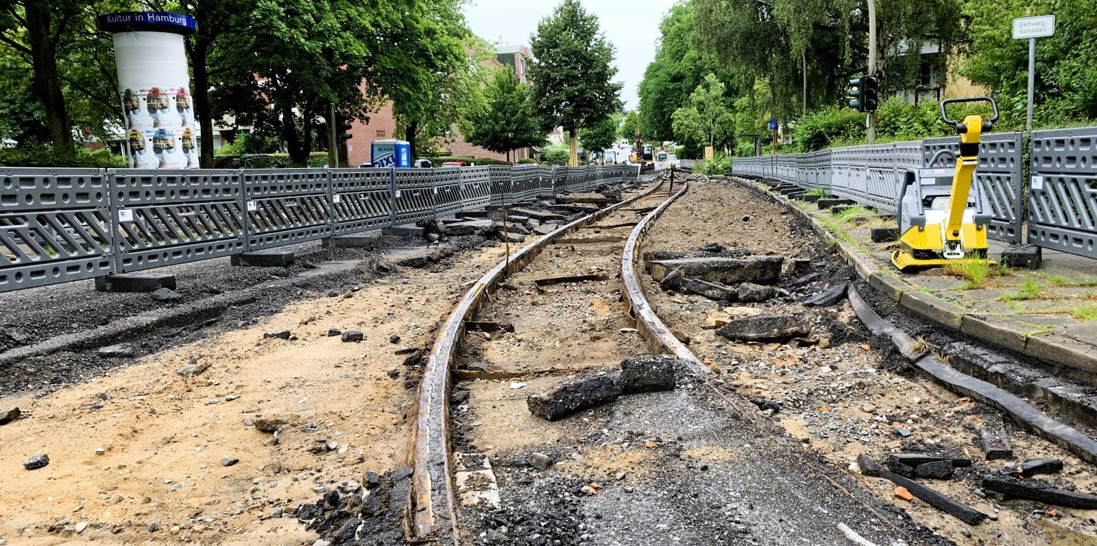 Vollsperrung Jägerstraße: Montag beginnt der dritte Bauabschnitt