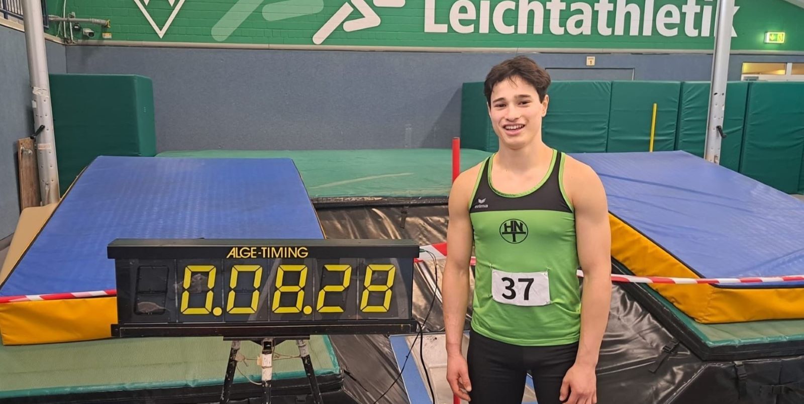HNT-Leichtathlet Nils Hofmann läuft neuen Hamburger Rekord