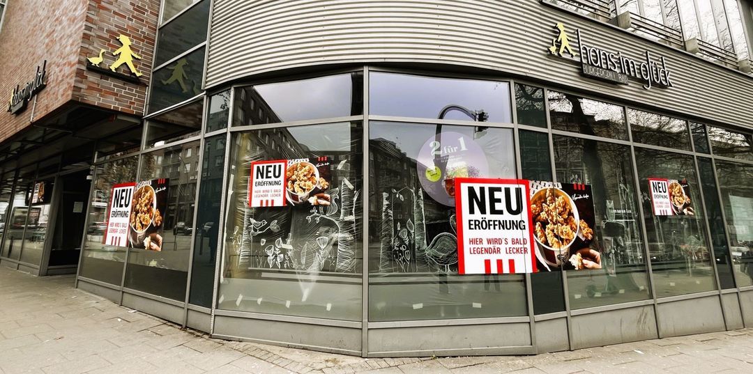 Gastro-Wechsel in der Moorstraße: „Hans im Glück“ ist raus  - „KFC“ kommt