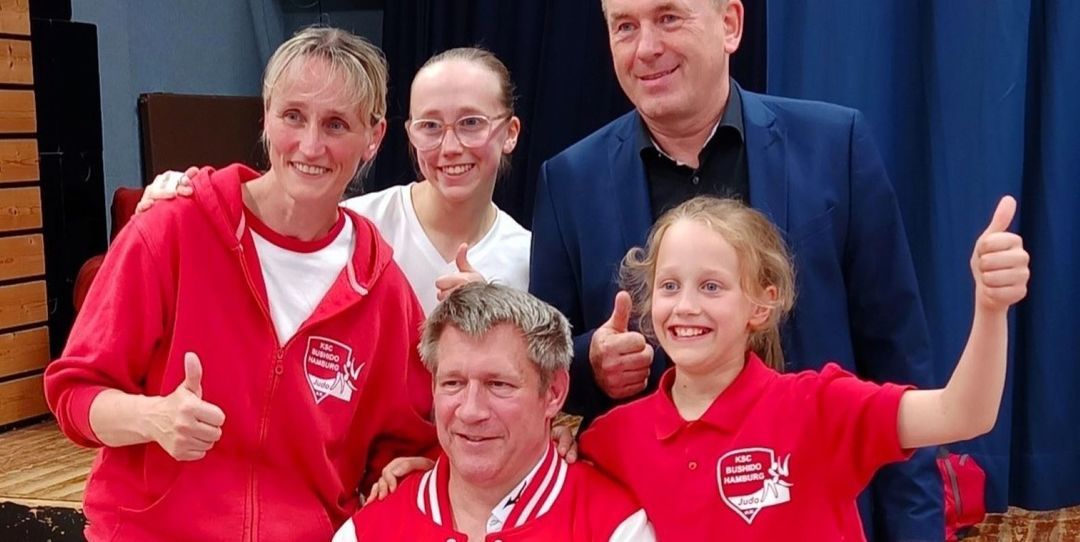 2. Dan für Raimund Geerdts: Hamburger Judo Verband ehrt KSC Bushido Trainer
