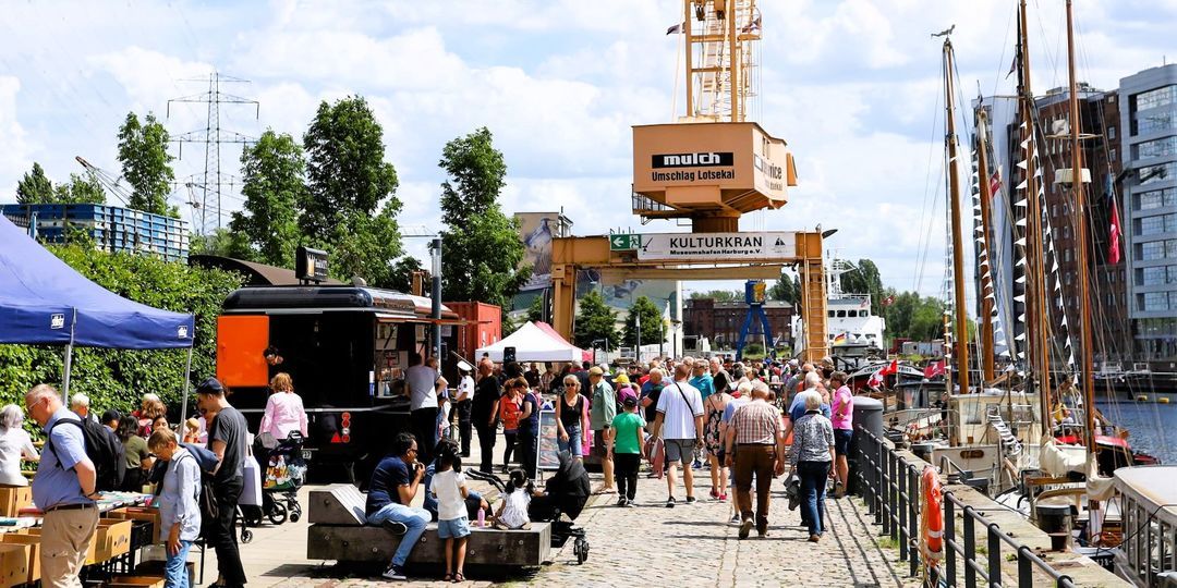 Das Harburger Binnenhafenfest findet in diesem Jahr zum 23. Mal statt. Foto: Christian Bittcher
