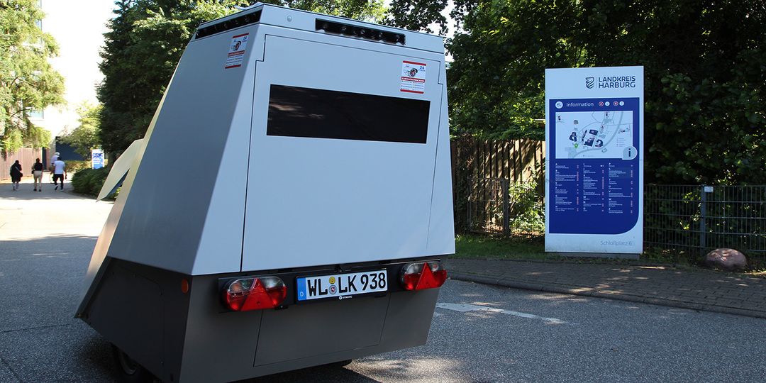 Landkreis: Blitz Anhänger mit besonderem Sabotageschutz