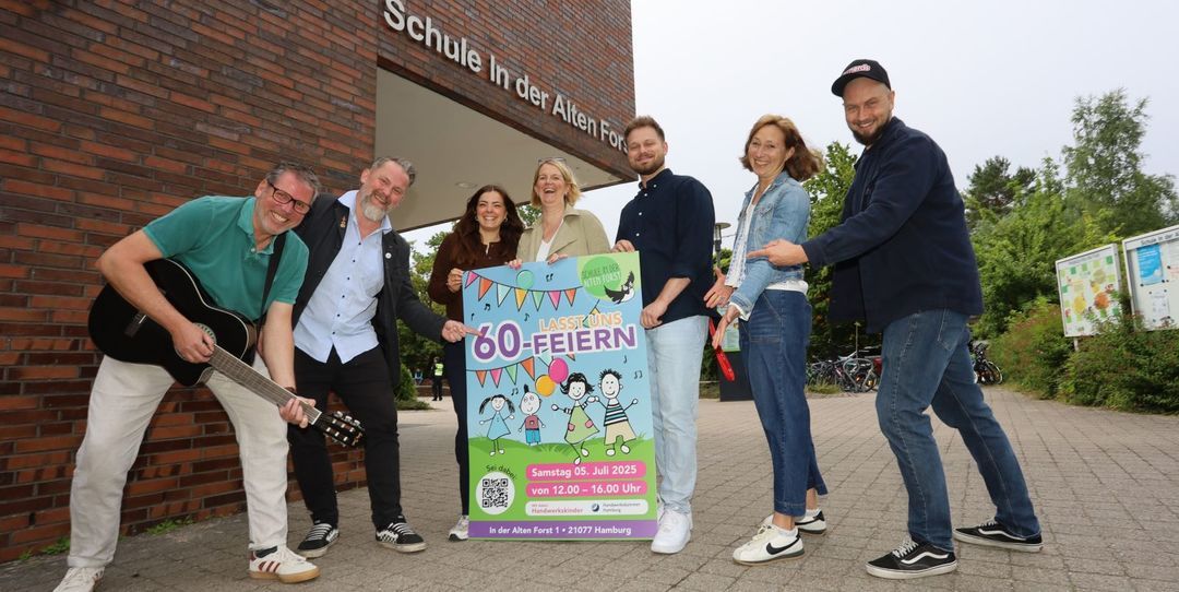 Lasst uns Feiern: Großes Fest zum 60. Geburtstag der Schule Alte Forst 