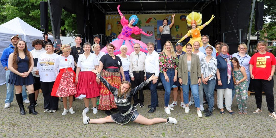 Harburg feiert Vielfalt: Fest auf dem Rathausplatz lockte viele Menschen an