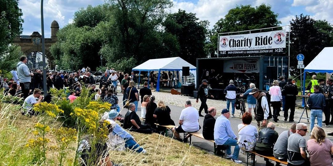Nicostars Charity-Ride: Motorrad-Treffen für Kinderkrebs-Zentrum 