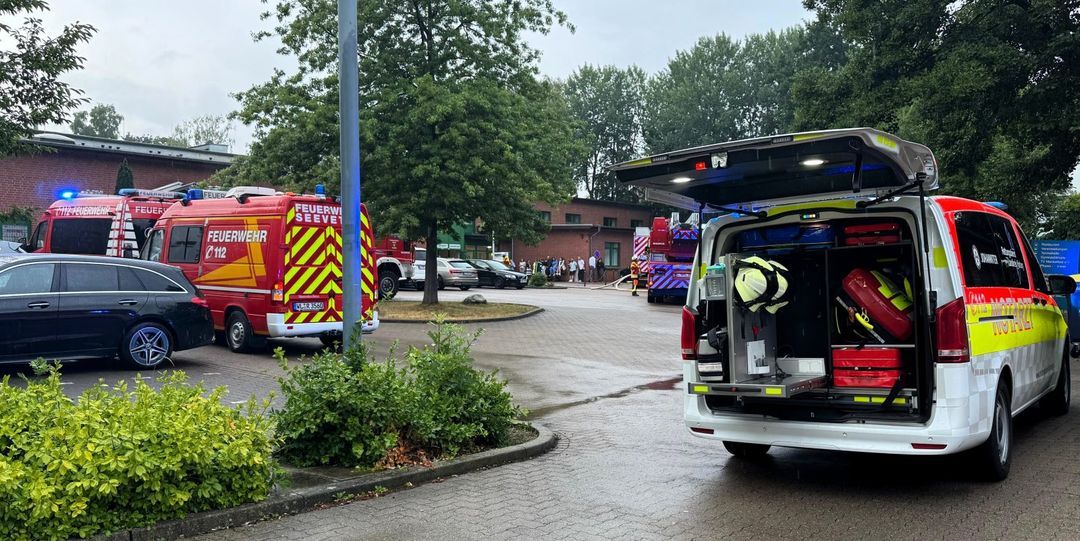 Helbachhaus: Vier Verletzte nach Fettbrand in Restaurant-Küche