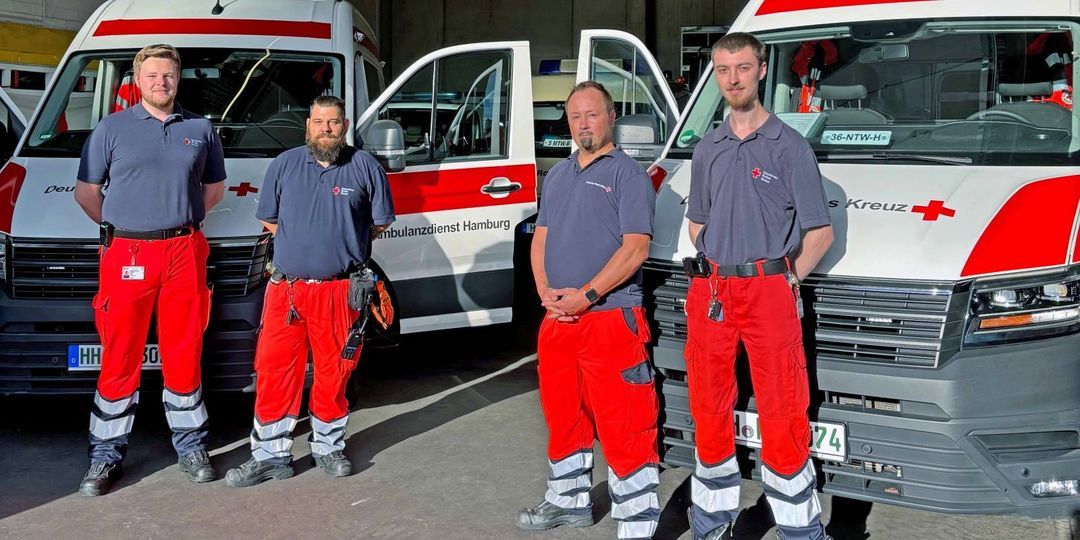 Schneller helfen: DRK startet die neuen Notfalltransportwagen