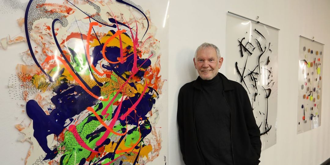 Vernissage an der TUHH: Feierliche Eröffnung der Ausstellung „Schwebezustände“