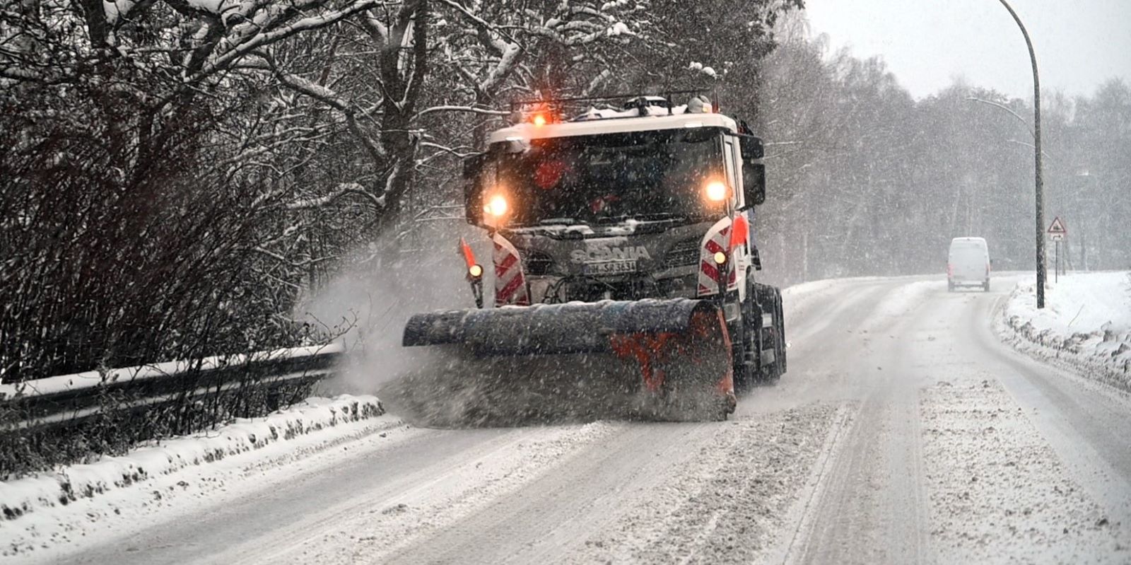 Sturmtief Elli: Amtliche Unwetterwarnung aufgrund des starken Schneefalls