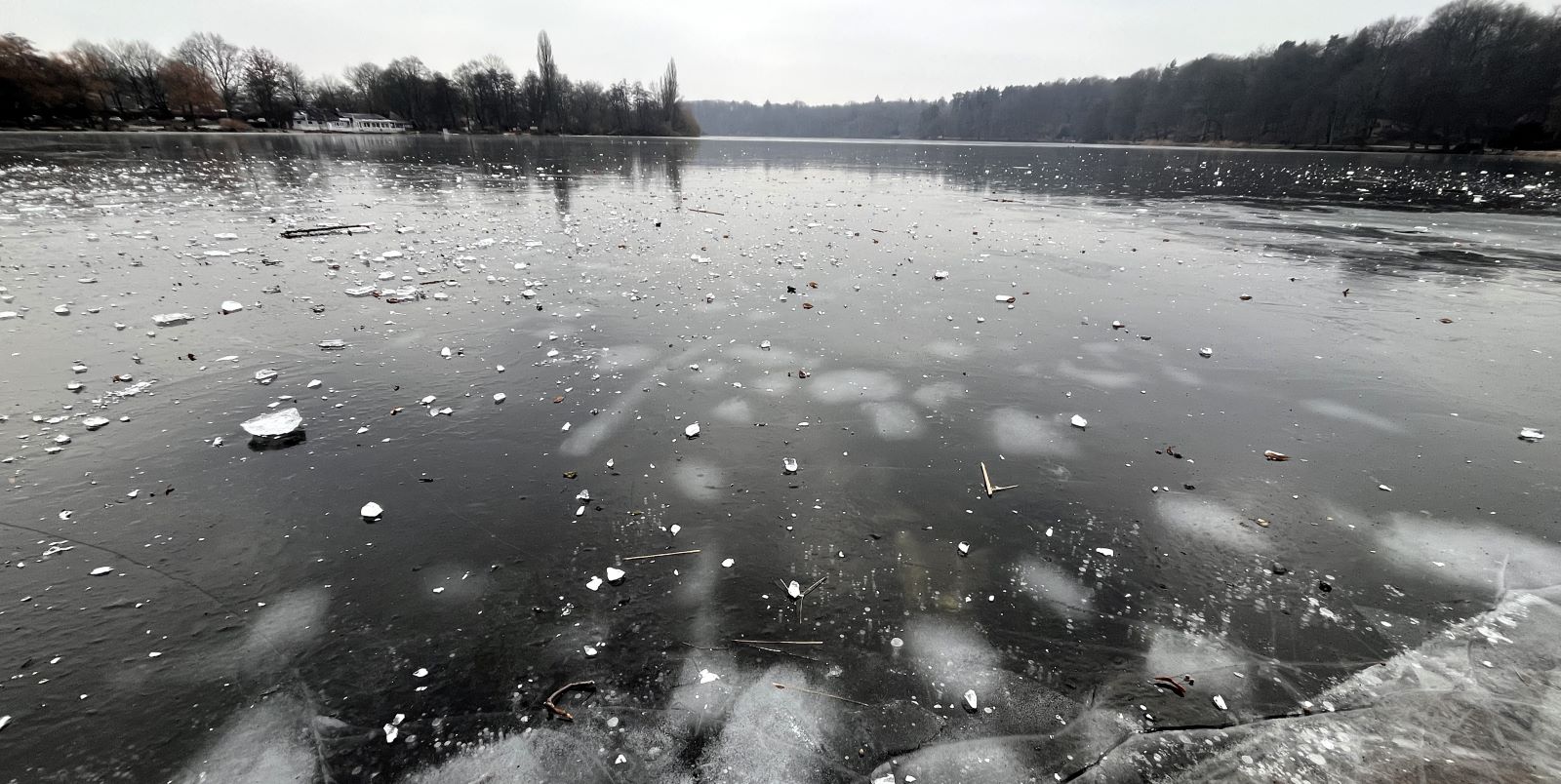 Trotz eisiger Temperaturen: Behörde warnt vor Betreten des Eises