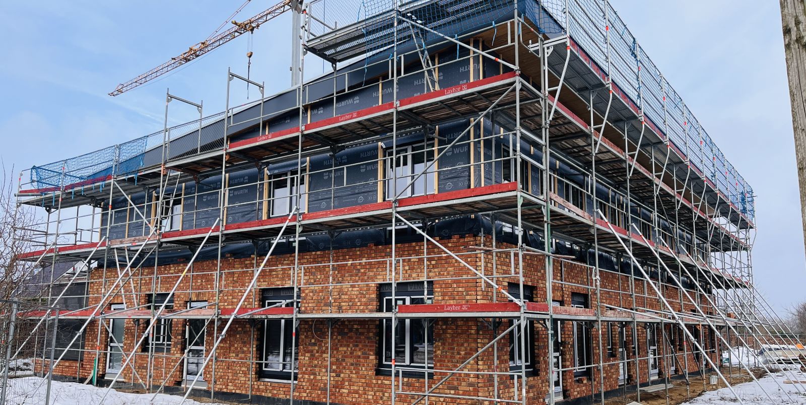 Der Neubau der DRK-Kita Emmelndorf wird im Sommer fertiggestellt. Der Umzug wird im laufenden Kitabetrieb vor der Schließzeit erfolgen. Foto: DRK-Kita Emmelndorf