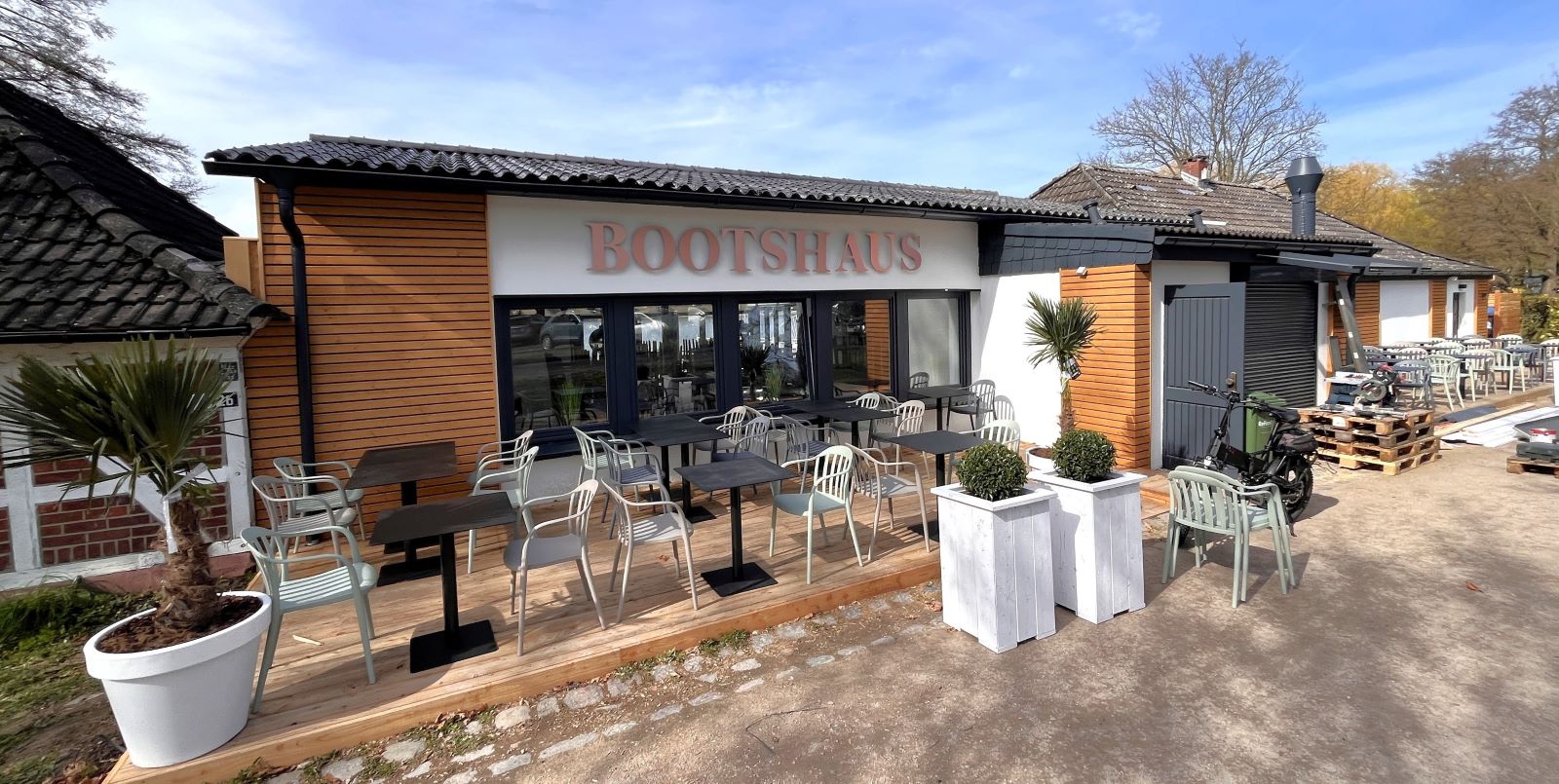 Montag geht’s los: Das Bootshaus an der Außenmühle öffnet wieder seine Pforten