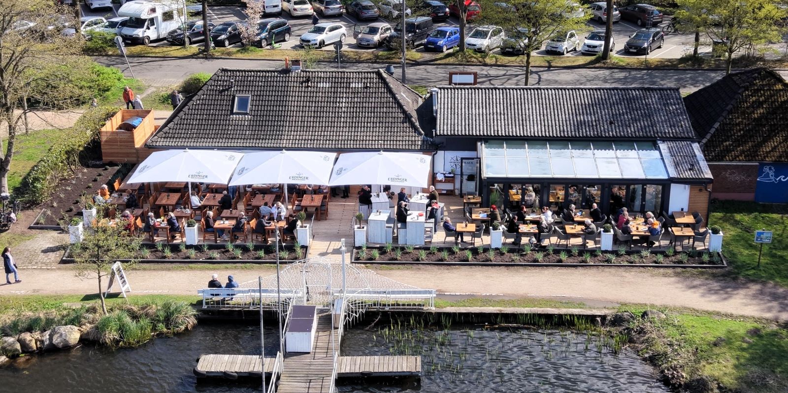 Gelungener Neustart: Das Bootshaus an der Außenmühle ist wieder geöffnet