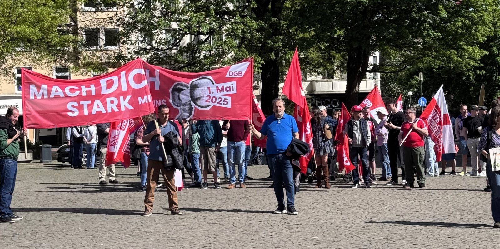 „Erst unsere Jobs, dann eure Profite": DGB ruft am 1. Mai zu Demo und Kundgebung auf