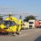 Unfall und medizinischer Notfall: Großeinsatz der Retter auf der A1 bei Maschen
